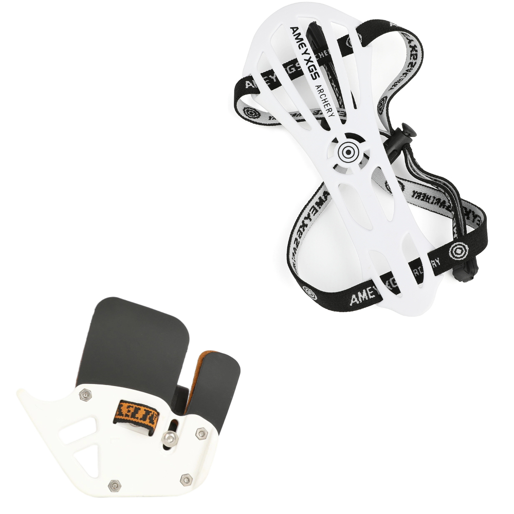 AH4 Archery Finger Tab & Arm Guard Set
