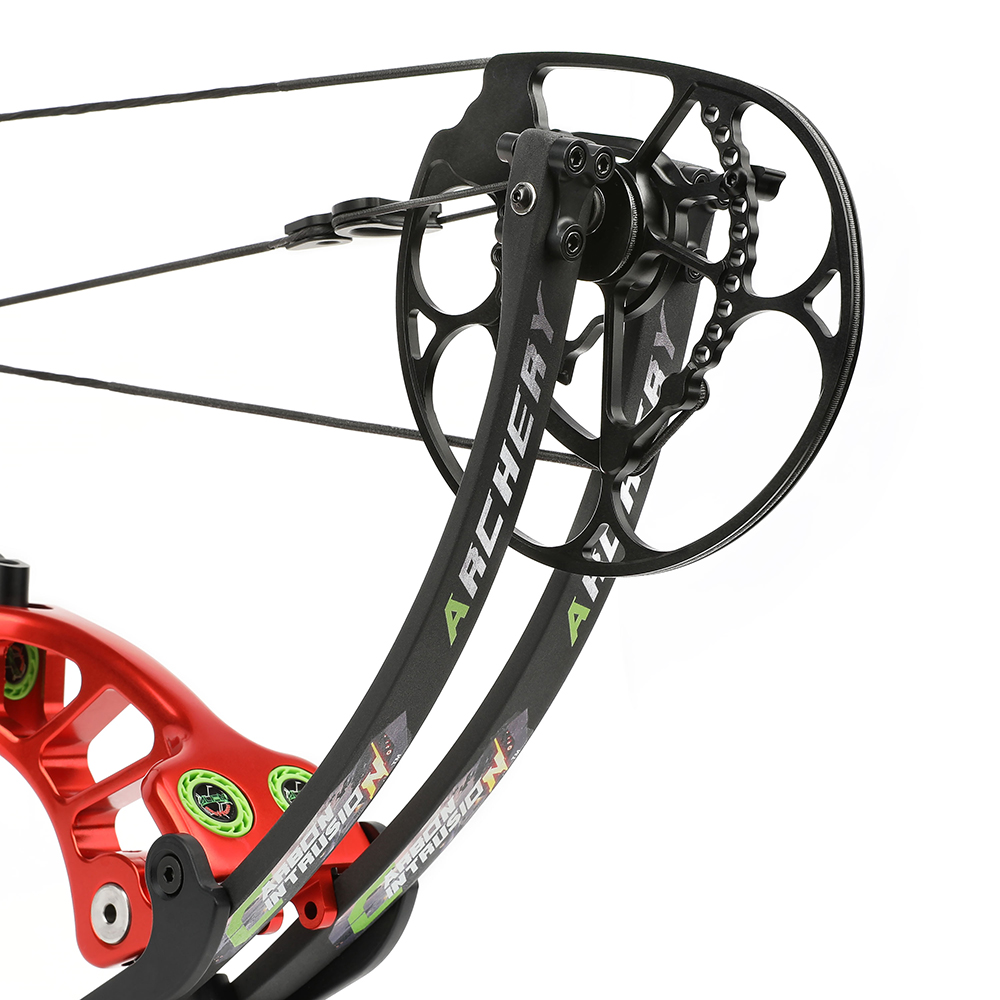 AME ARCHERY S Waist Compound Bow Set – 350FPS CNC Alloy High-Performance Model