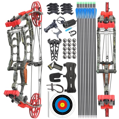 AME ARCHERY Villain Dual‑Purpose Compound Bow Shooting 30-60lbs