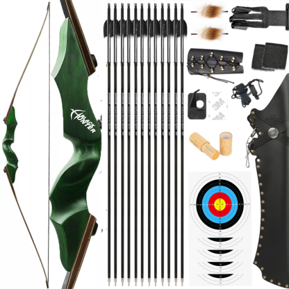 Blackhunter 60" Longbow Arrow Set  20-60lbs RH LH