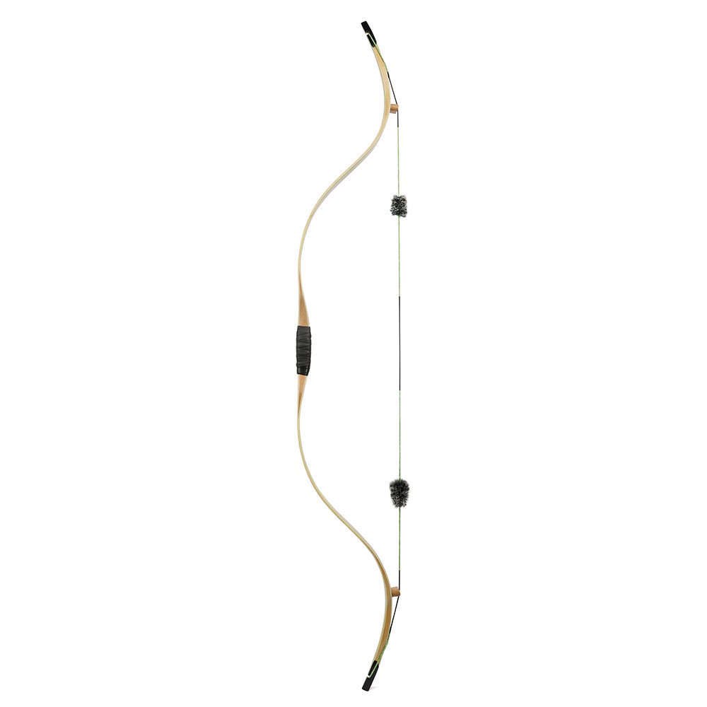 Moyun Traditional Laminated Recurve Bow – Bamboo Core & Clear Fiberglass, 20–45lbs
