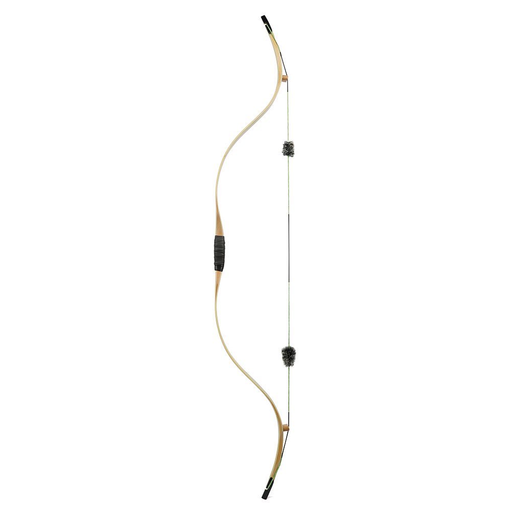 Moyun Traditional Laminated Recurve Bow – Bamboo Core & Clear Fiberglass, 20–45lbs