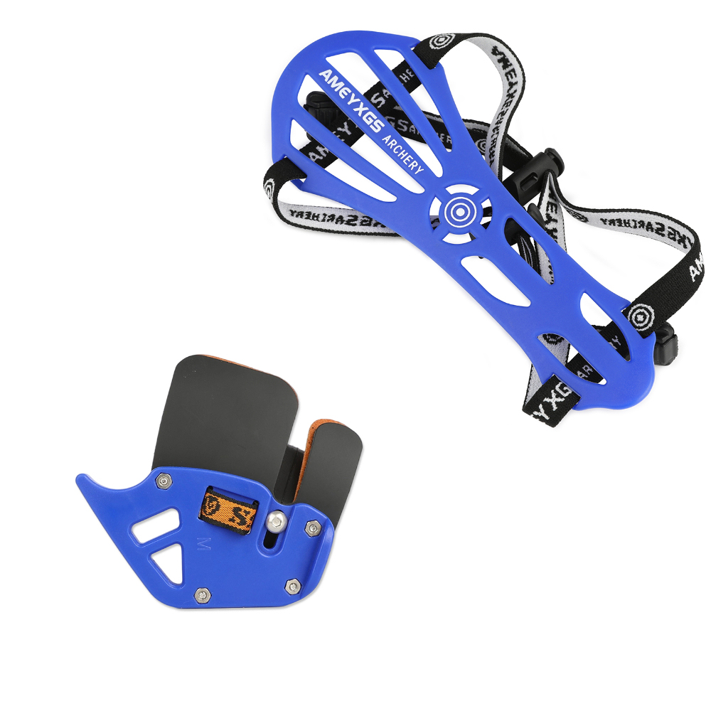 AH4 Archery Finger Tab & Arm Guard Set