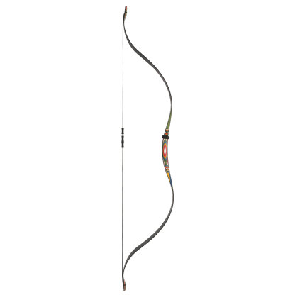Youth Traditional Recurve Bow - 37" Lightweight Colorful Archery Bow 