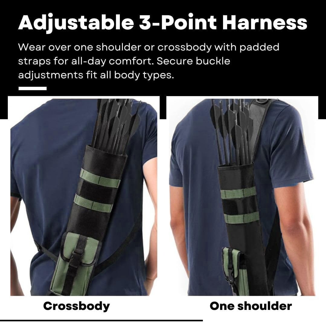 AME ARCHERY PVC Oxford Cloth Arrow Quiver