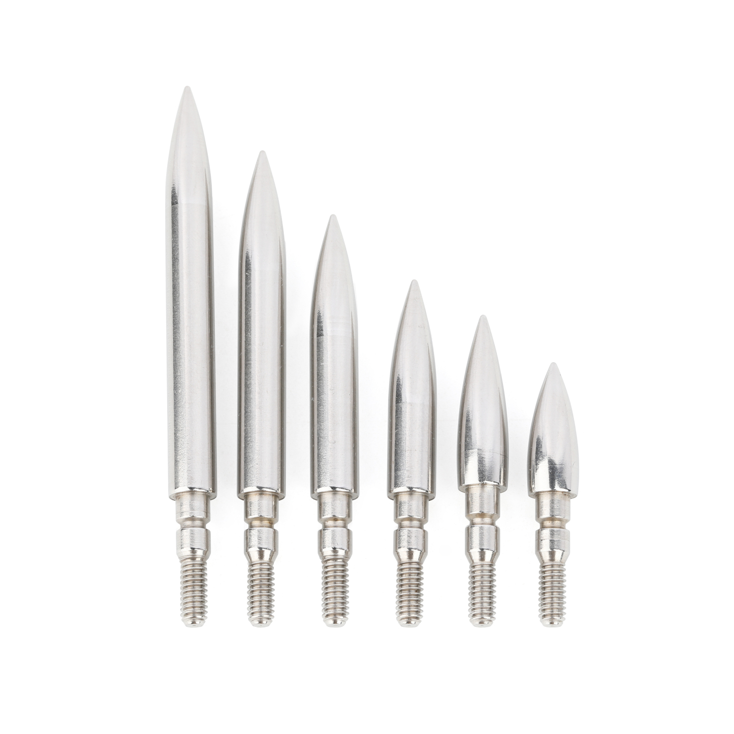 Archery Arrowhead Field Points Steel Arrow Tips 100-200gr Target 24X