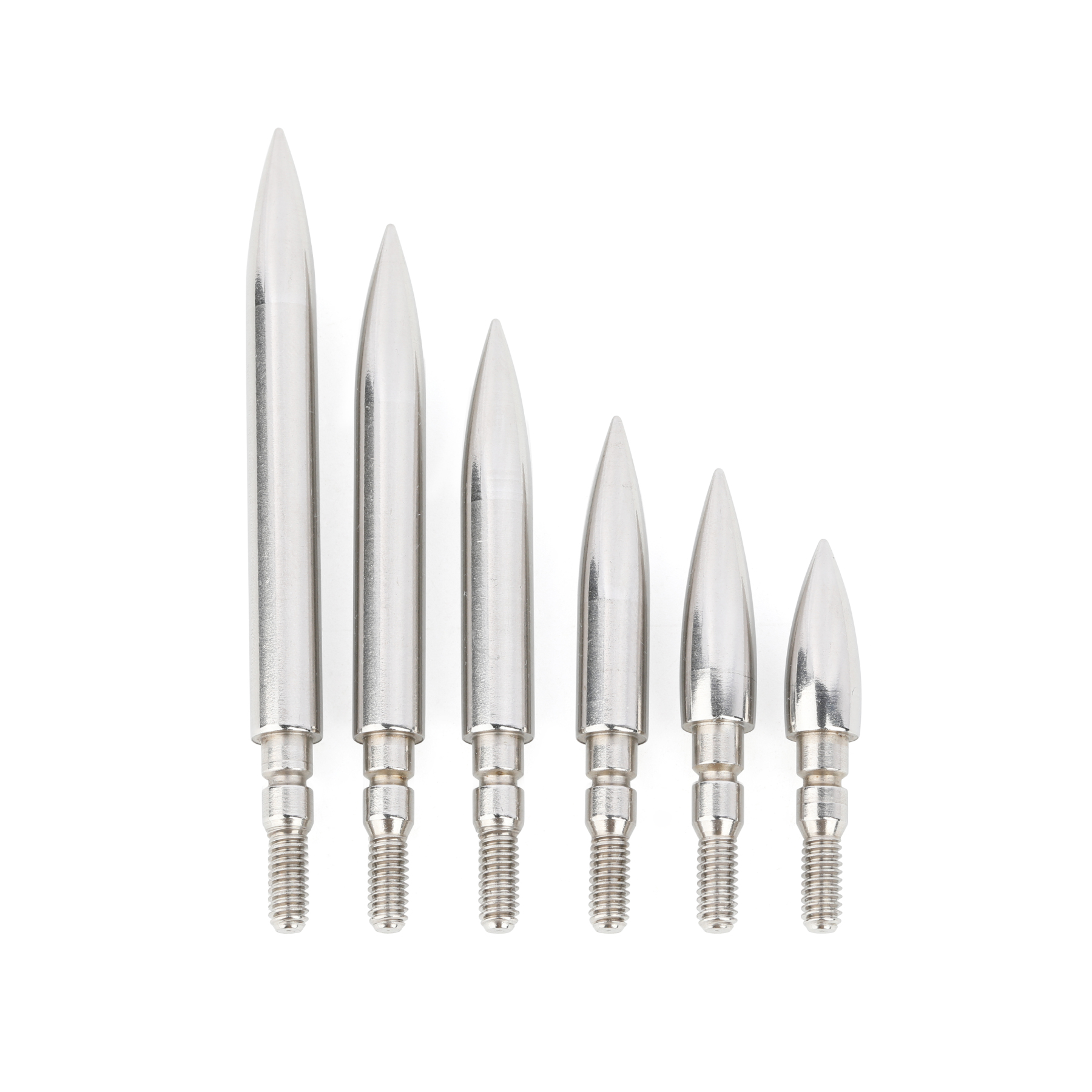 Archery Arrowhead Field Points Steel Arrow Tips 100-200gr Target 24X