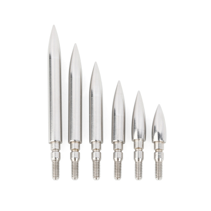 Archery Arrowhead Field Points Steel Arrow Tips 100-200gr Target 24X