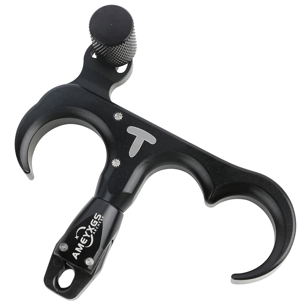 AME ARCHERY T-Space Aluminum Alloy Archery Release Black