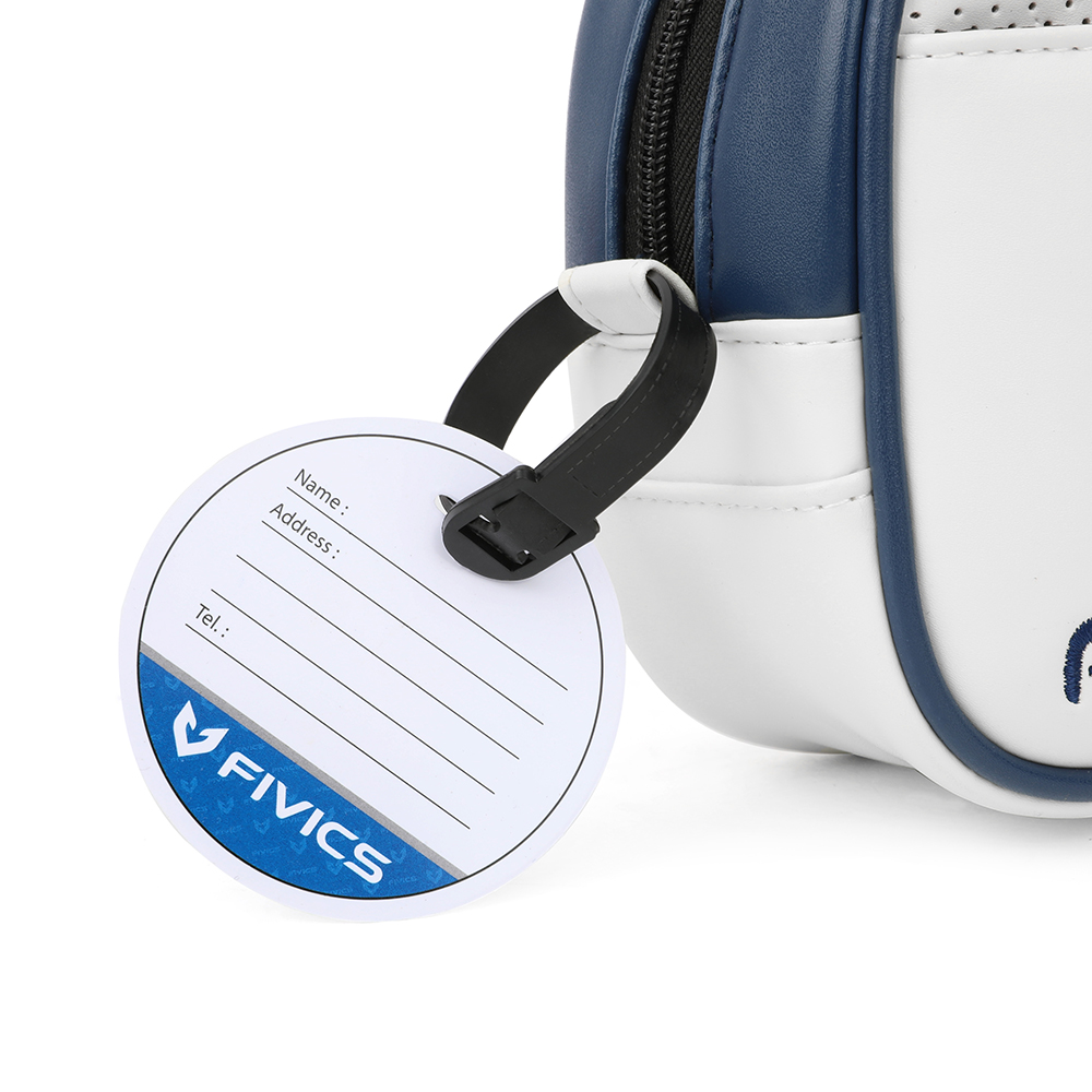 Fivics Archery Target Ring Tag – Hard Plastic Identification Card with Strap