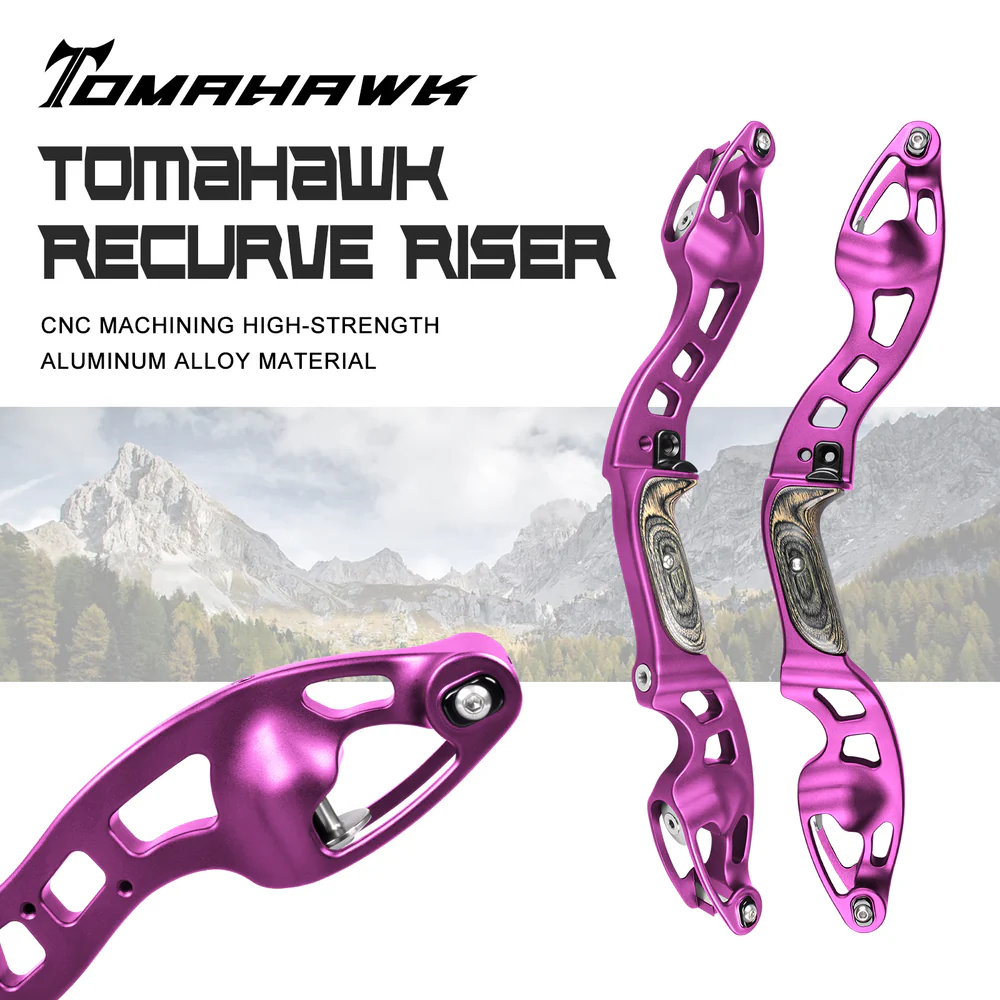 ET-10 TOMAHAWK 19inch ILF Aluminum Recurve Bow Risers for RH/LH