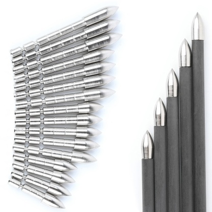 AME ARCHERY 4.2mm Stainless Steel Arrowheads(12pcs)