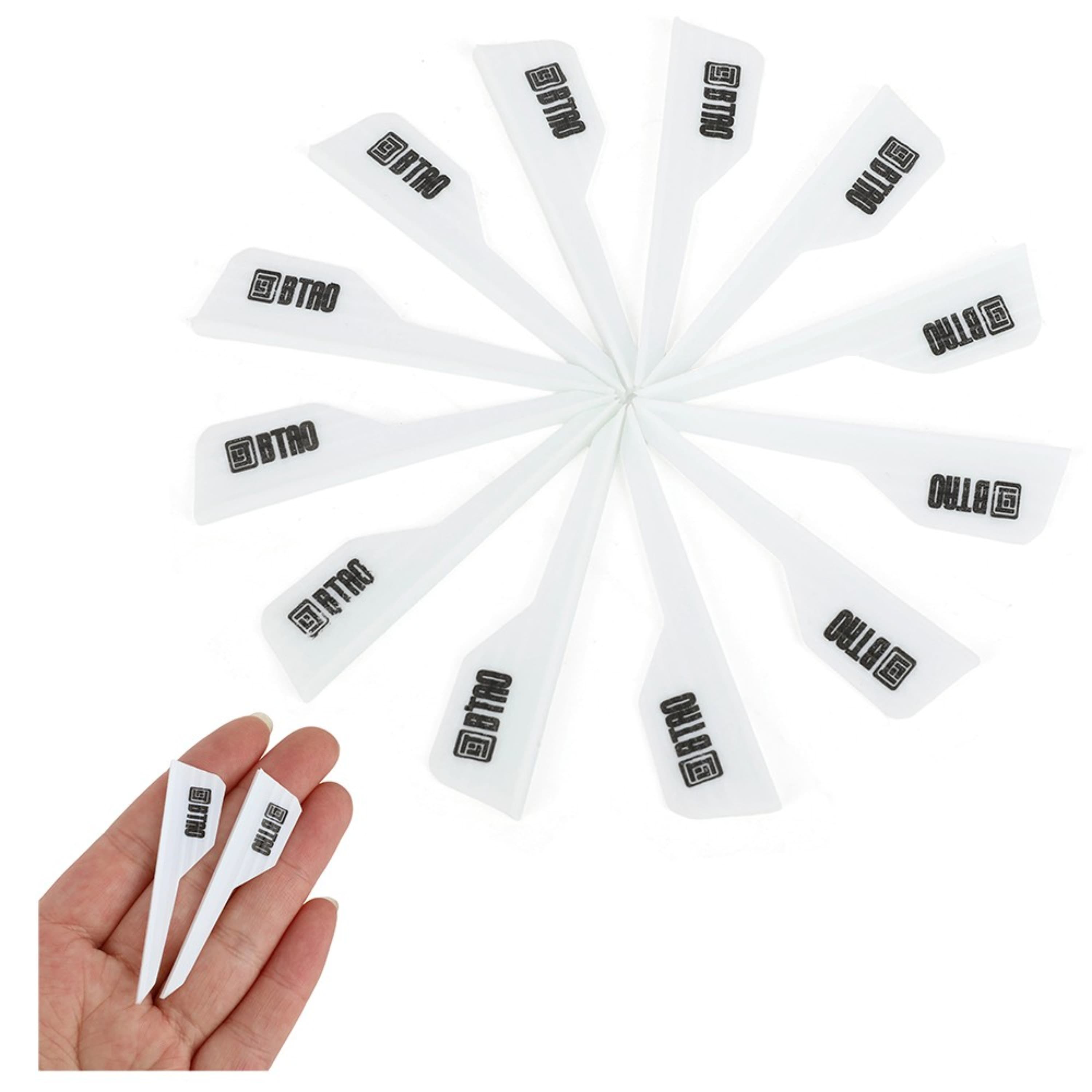 2.5" Rubber Fletching Vanes for Archery Arrows(50pcs)