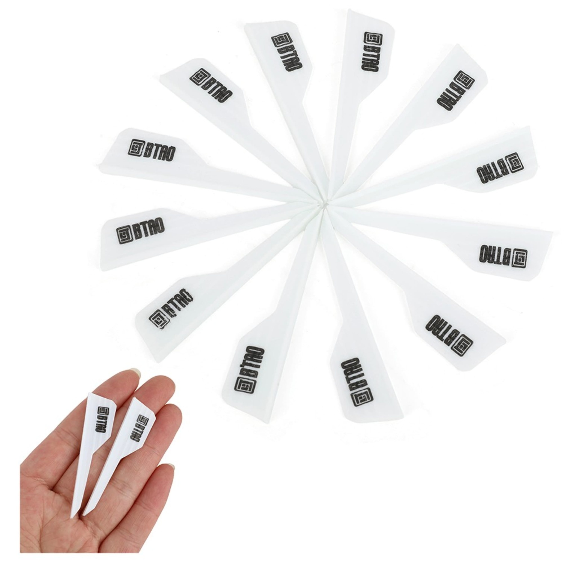 2.5" Rubber Fletching Vanes for Archery Arrows(50pcs)