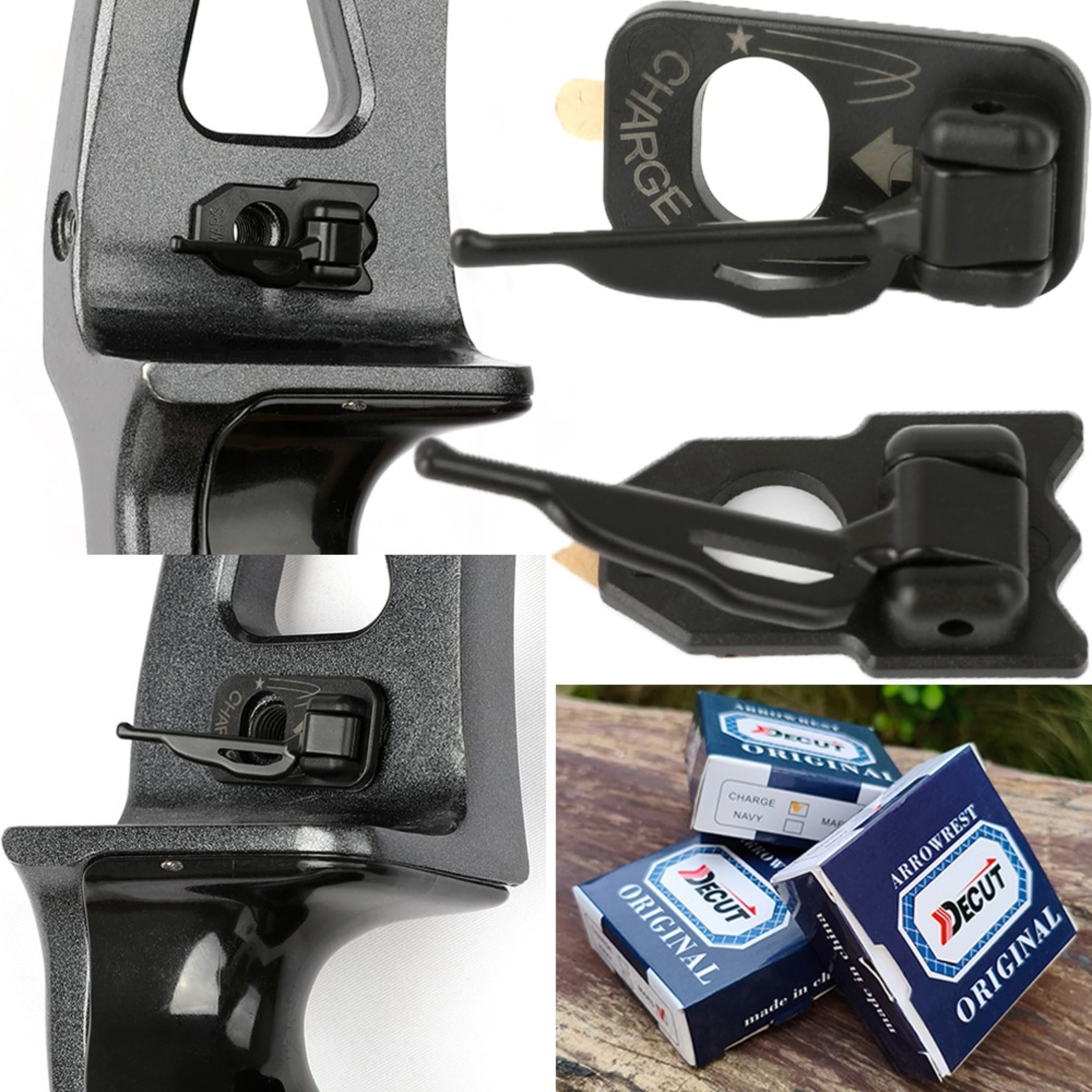 DECUT Archery Recurve Bow Arrow Rest Adhesive RH LH