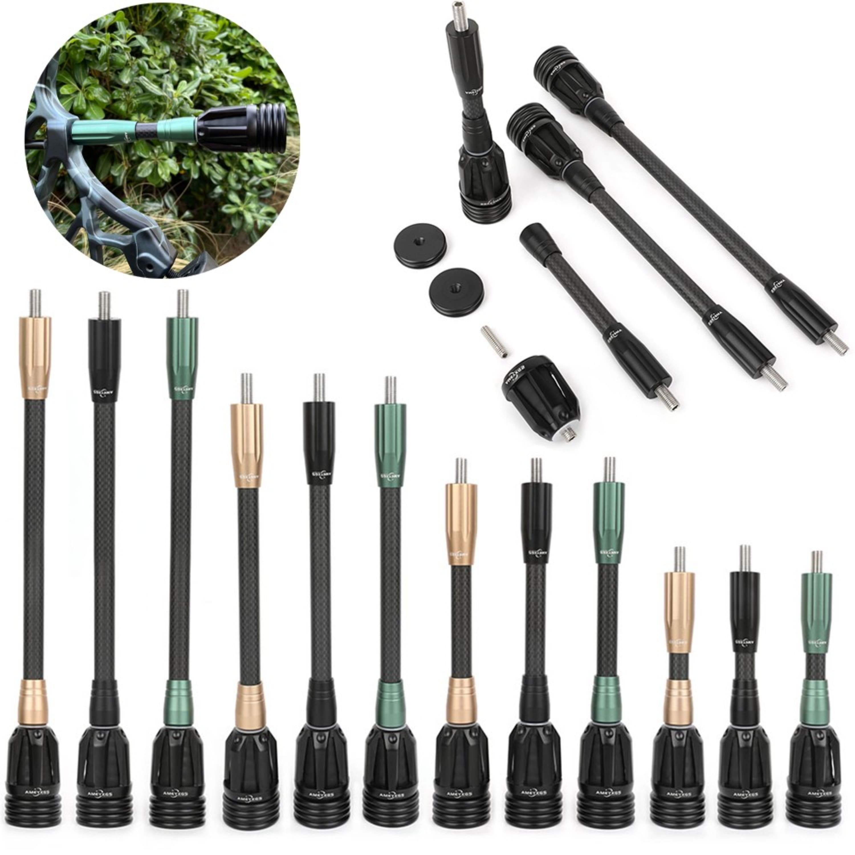 3K Carbon Stabilizer 6" 8" 10" 12" Balance Bar Rod