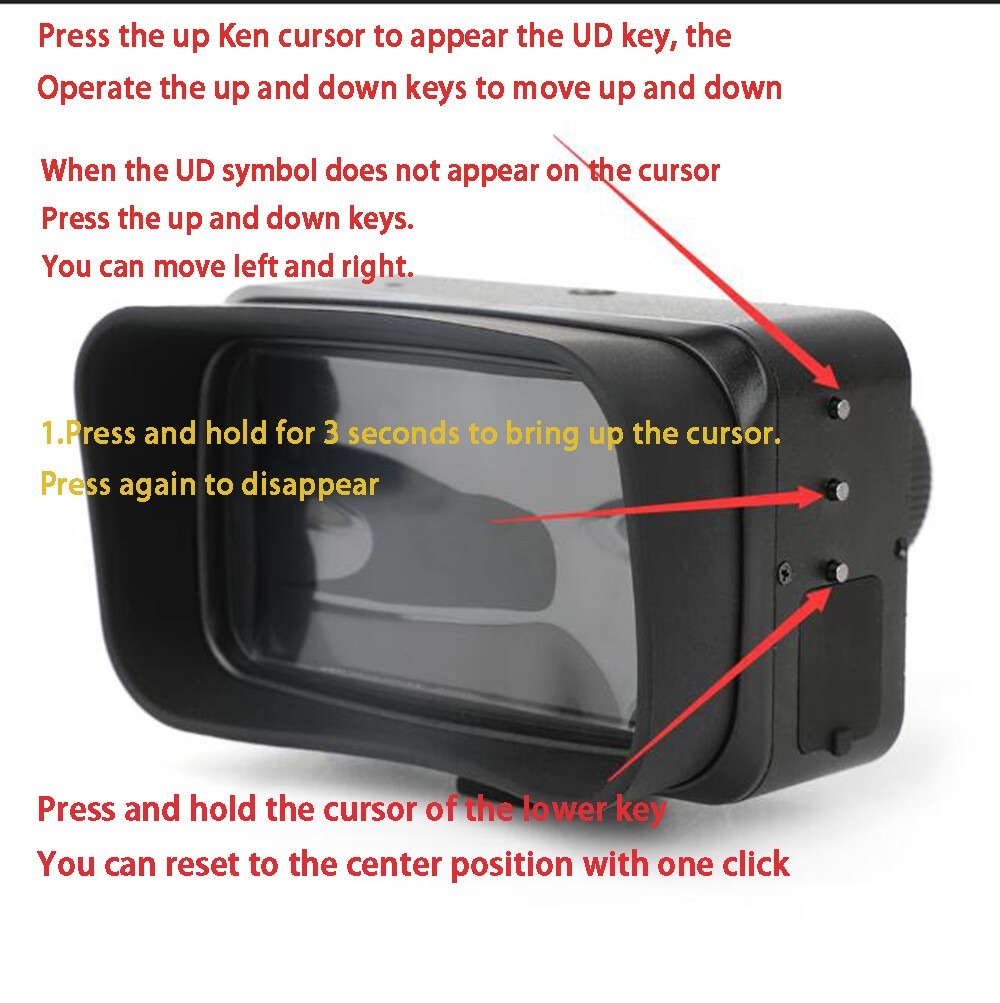 AME Archery Night Vision Device 4K 3" Display Screen Digital Zoom