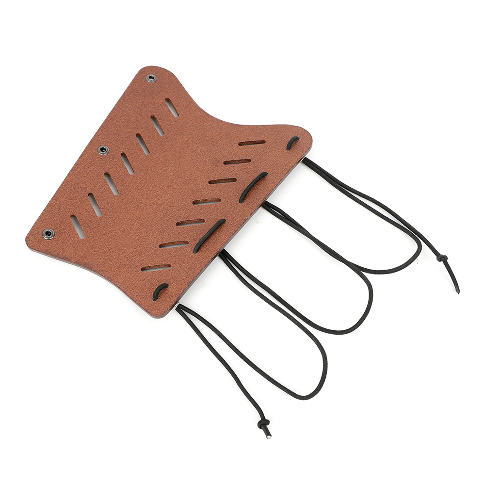 AME ARCHERY Full-Grain Tree Wax Leather Arm Guard