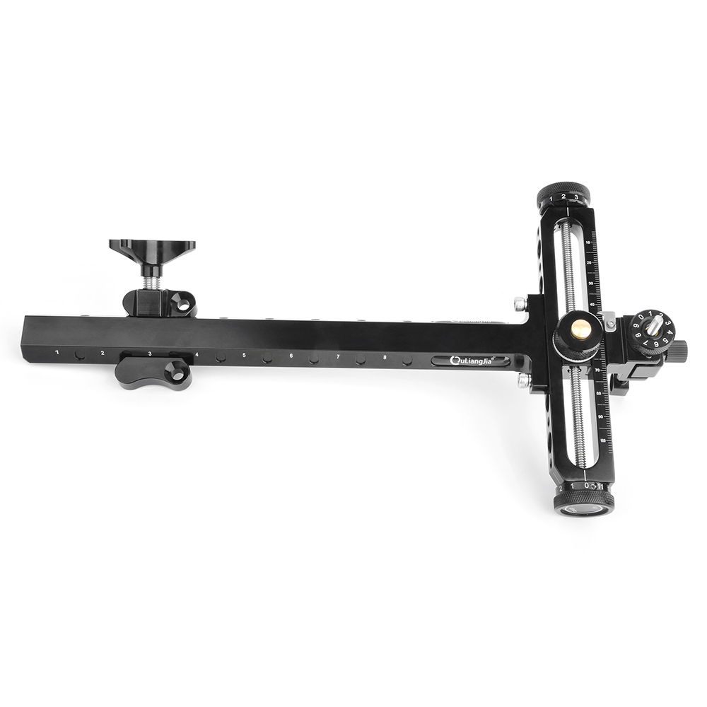 AME ARCHERY AKT-QT517B Sight Adjustable Recurve Bow Sight (Competition Grade)