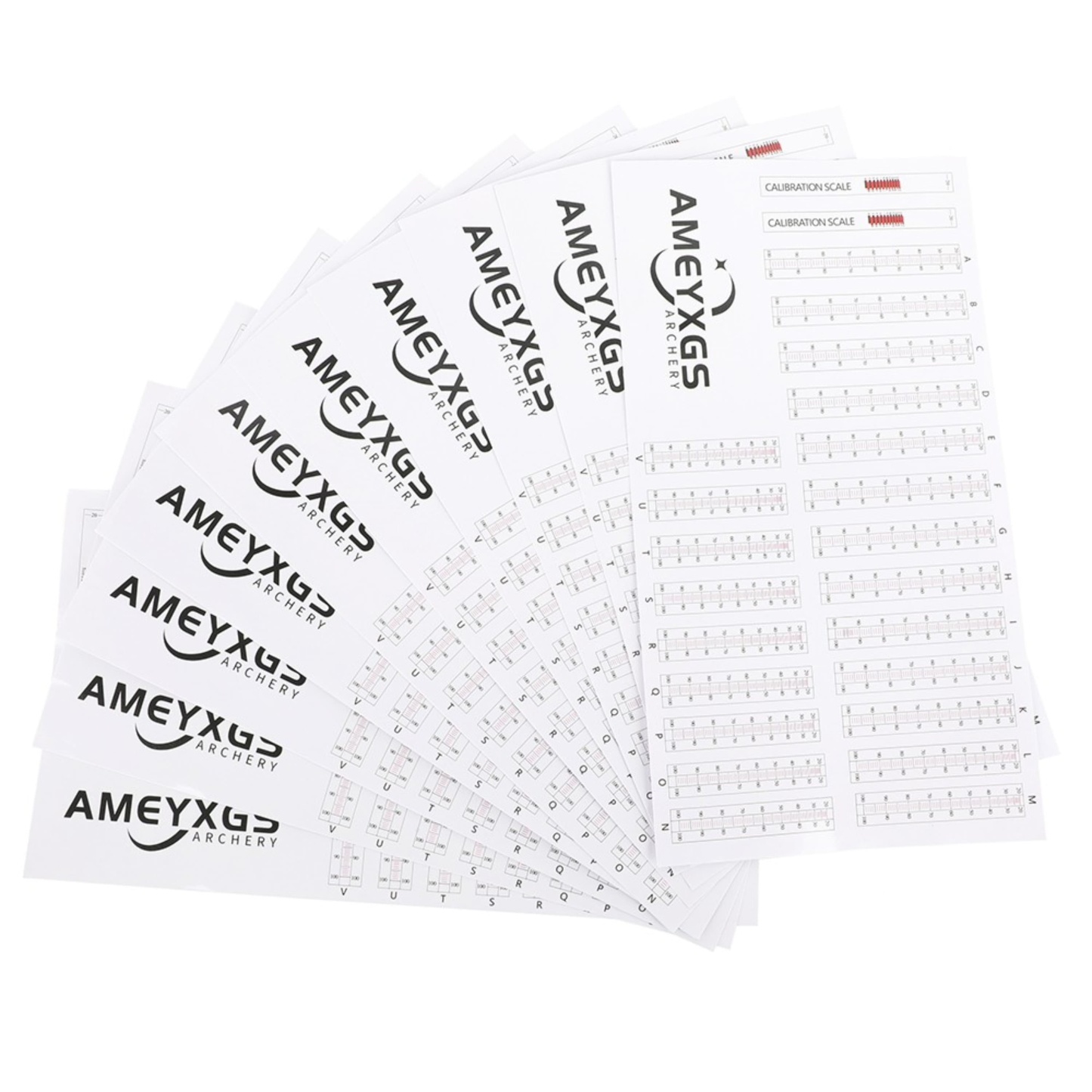 Bow Sight Replacement Tape Extended Range Archery Tool 10pcs