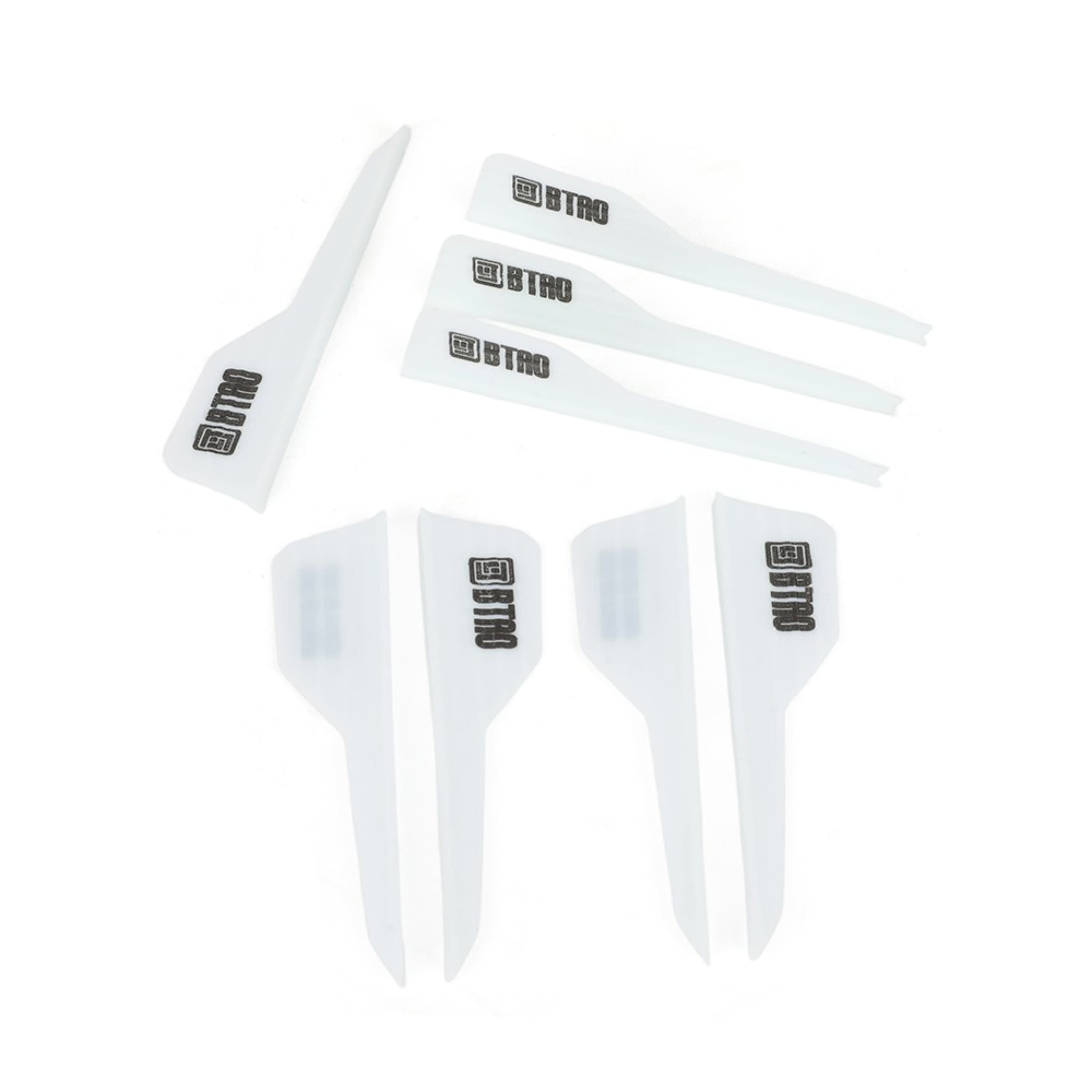 2.5" Rubber Fletching Vanes for Archery Arrows(50pcs)