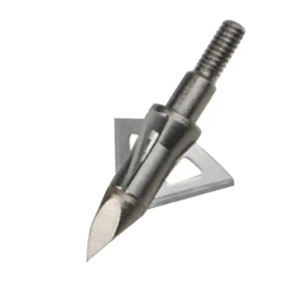 US 100Gr Stainless Steel Screw-in Broadhead Arrowhead Tip Hunting Target