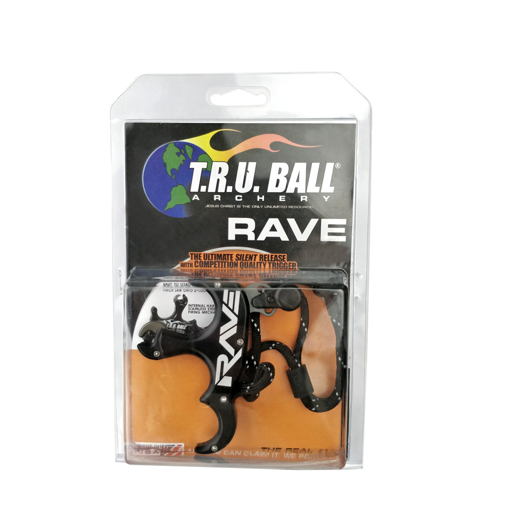 T.R.U Ball Rave Thumb Release Archery Adjustable Trigger Release