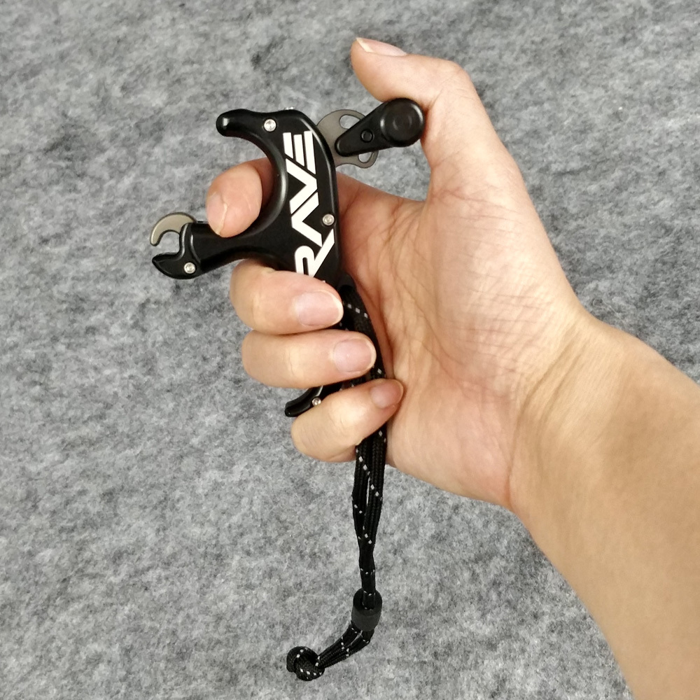 T.R.U Ball Rave Thumb Release Archery Adjustable Trigger Release
