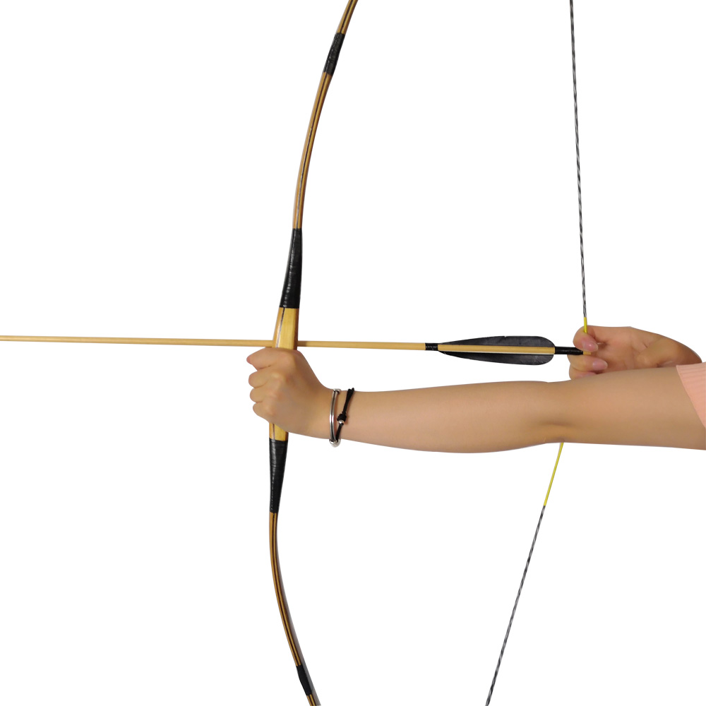 20-40LBS Archery Longbow Set Traditional Bow LH RH