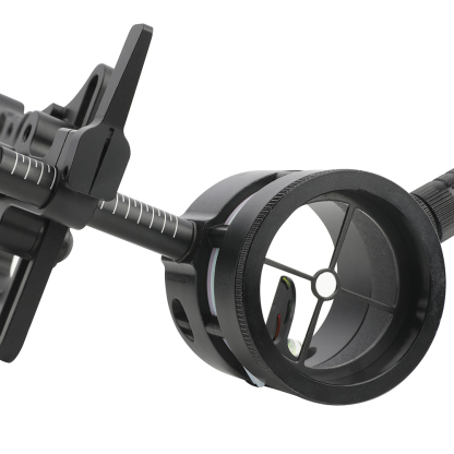 AME Dual-Pin Lever Sight – CNC Aluminum Adjustable Bow Sight with Fiber Optics