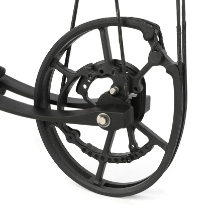 AME ARCHERY Dual-Use Compound Bow — Black (Steel-Ball Kit)