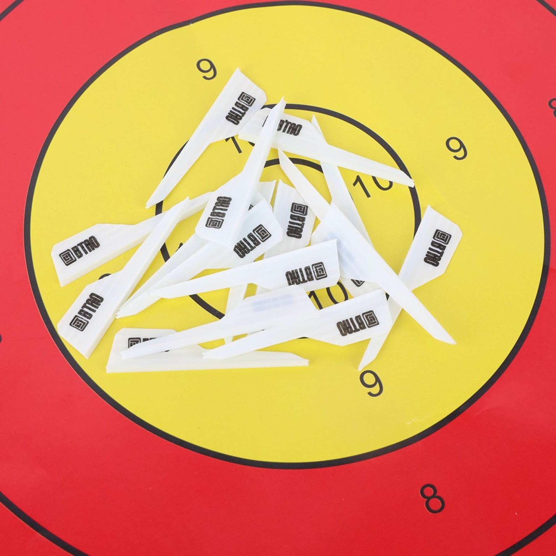 2.5" Rubber Fletching Vanes for Archery Arrows(50pcs)