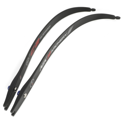  C2 ILF Recurve Bow Limbs – 25H@68", Carbon Fiber & Fiberglass, 12–50lbs