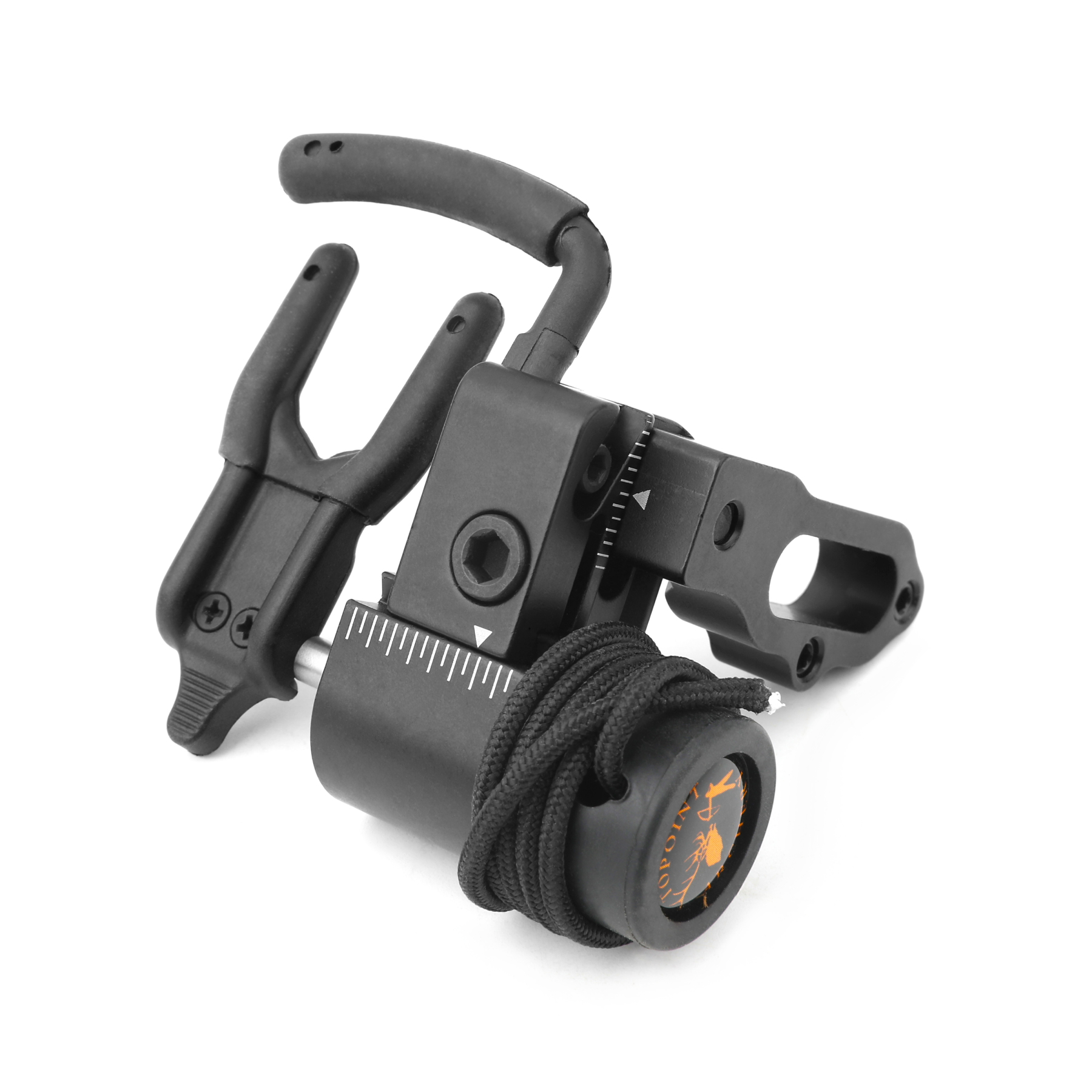 Topoint TP814 Archery Arrow Rest, CNC Aluminum Alloy, Micro-Adjustable, Left/Right Handed