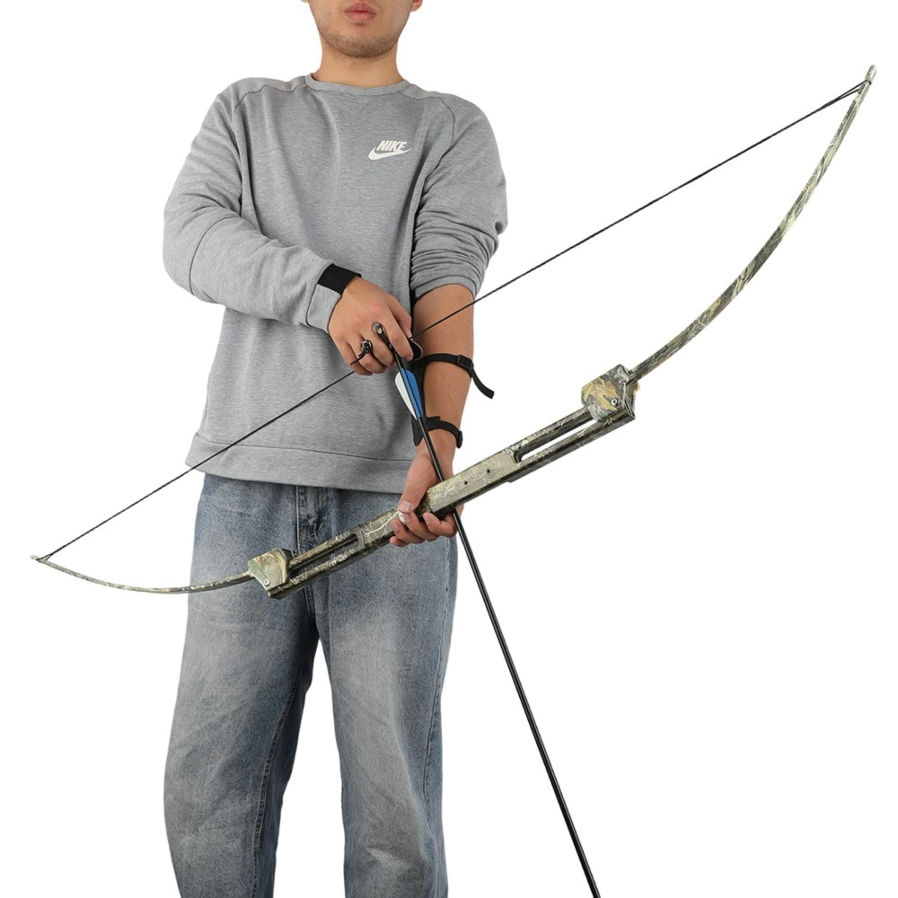 58" Folding Recurve Bow 35lbs Outdoor Sport Shooting