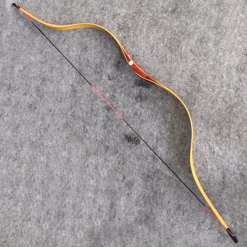 15-50LBS Archery Longbow Set Traditional Bow LH RH