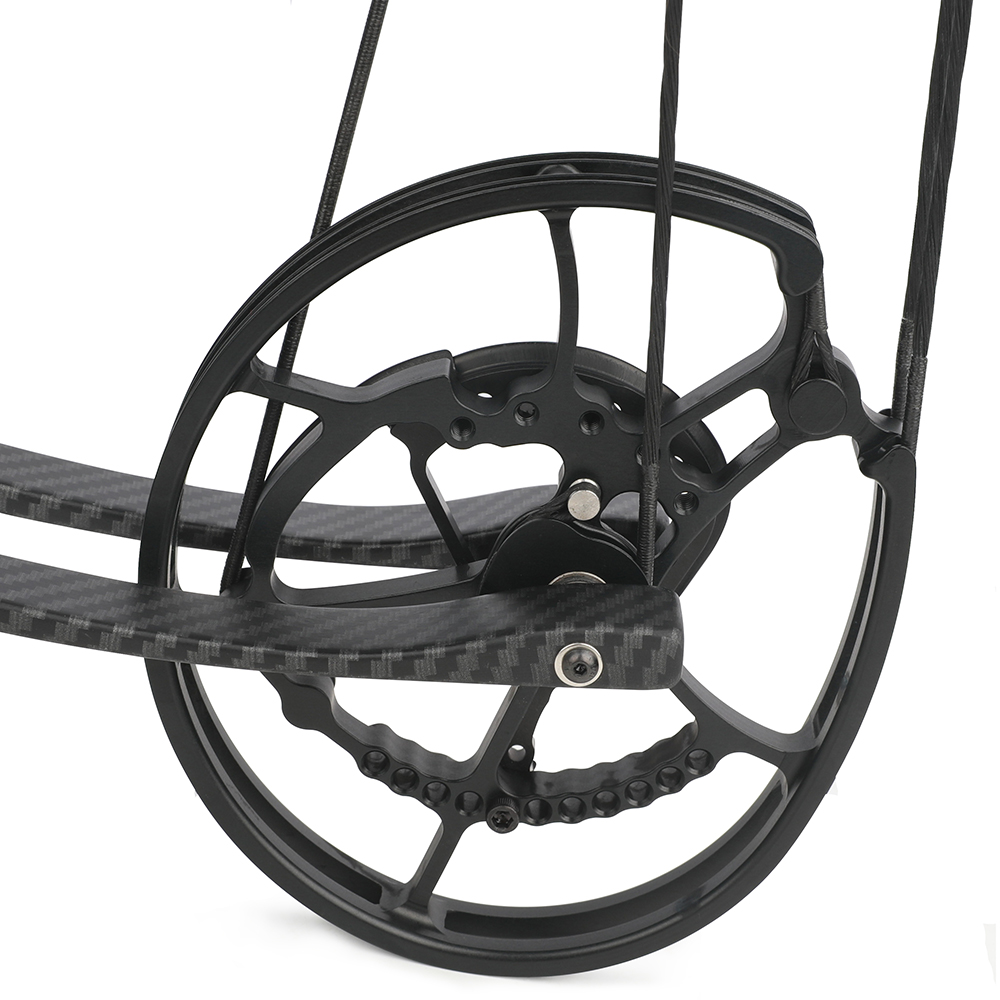  Venom Dual-Use Carbon Compound Bow Archery & Steel Ball Set