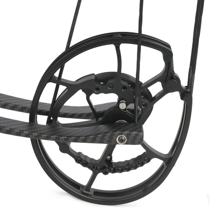  Venom Dual-Use Carbon Compound Bow Archery & Steel Ball Set