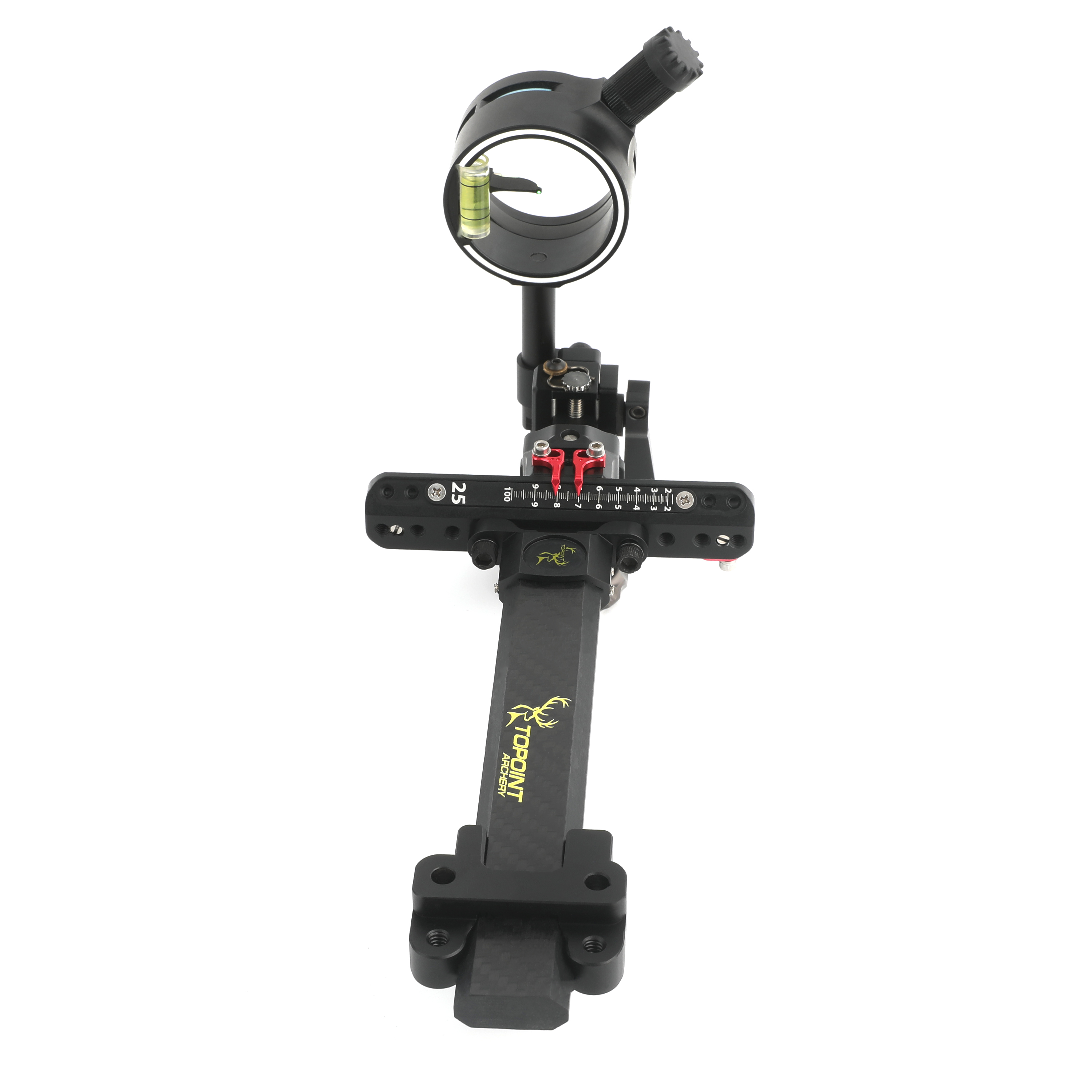 1 Pin Compound Bow Sight 0.019" Micro Fiber Archery Hunting