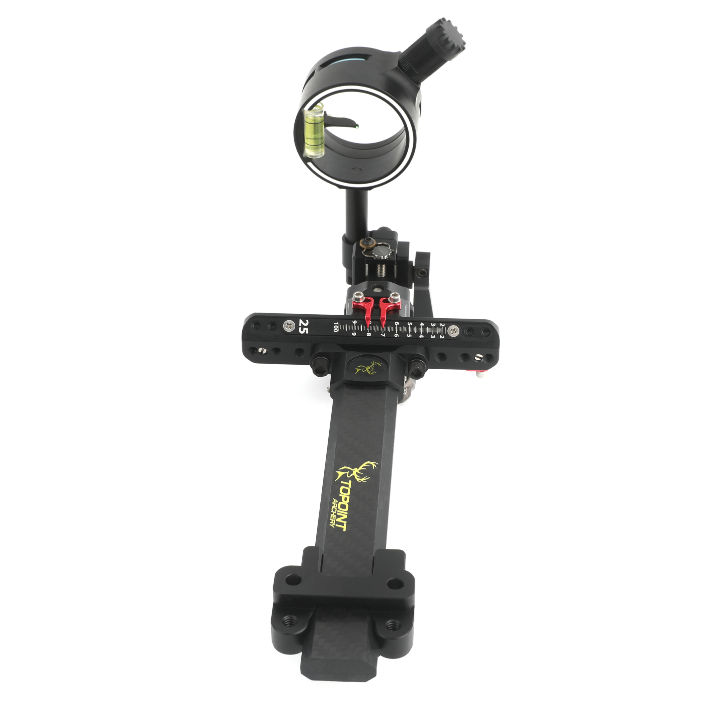 1 Pin Compound Bow Sight 0.019" Micro Fiber Archery Hunting