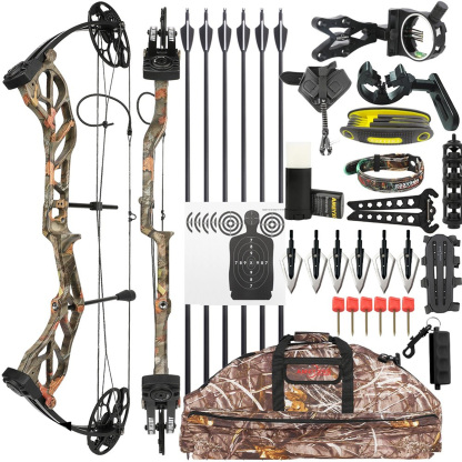 AME ARCHERY E8 19-70Lbs Compound Bow Shooting Target Set