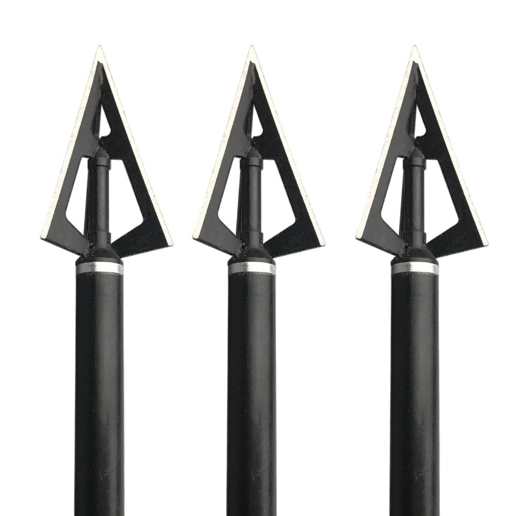 100 Grain Broadheads Stainless Steel Hunting Arrow Tips