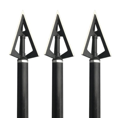 100 Grain Broadheads Stainless Steel Hunting Arrow Tips