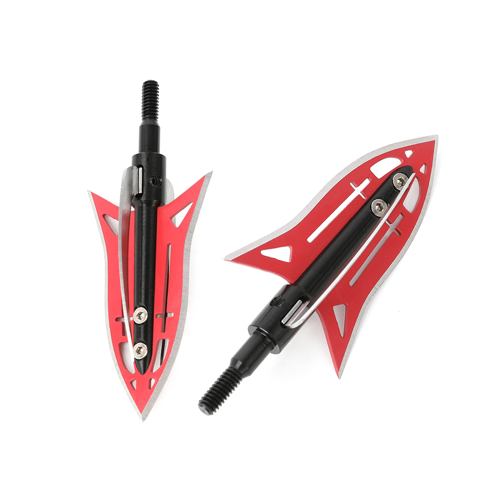 AME ARCHERY Vampire Blade Hunting Broadheads (12pcs)