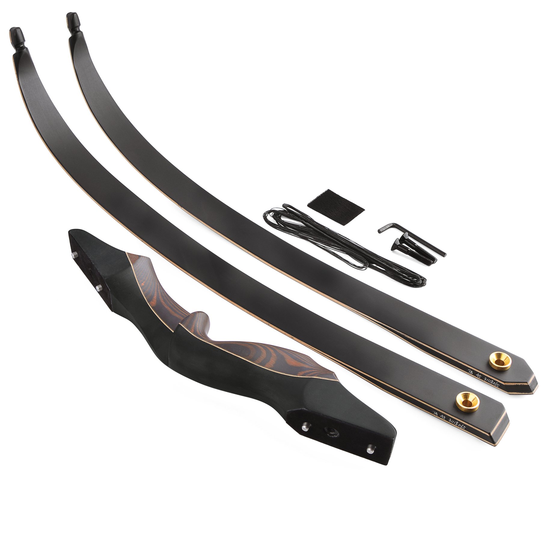 Takedown Recurve Bow, 60", Technology Wood, 50/55/60 lbs