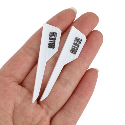 2.5" Rubber Fletching Vanes for Archery Arrows(50pcs)