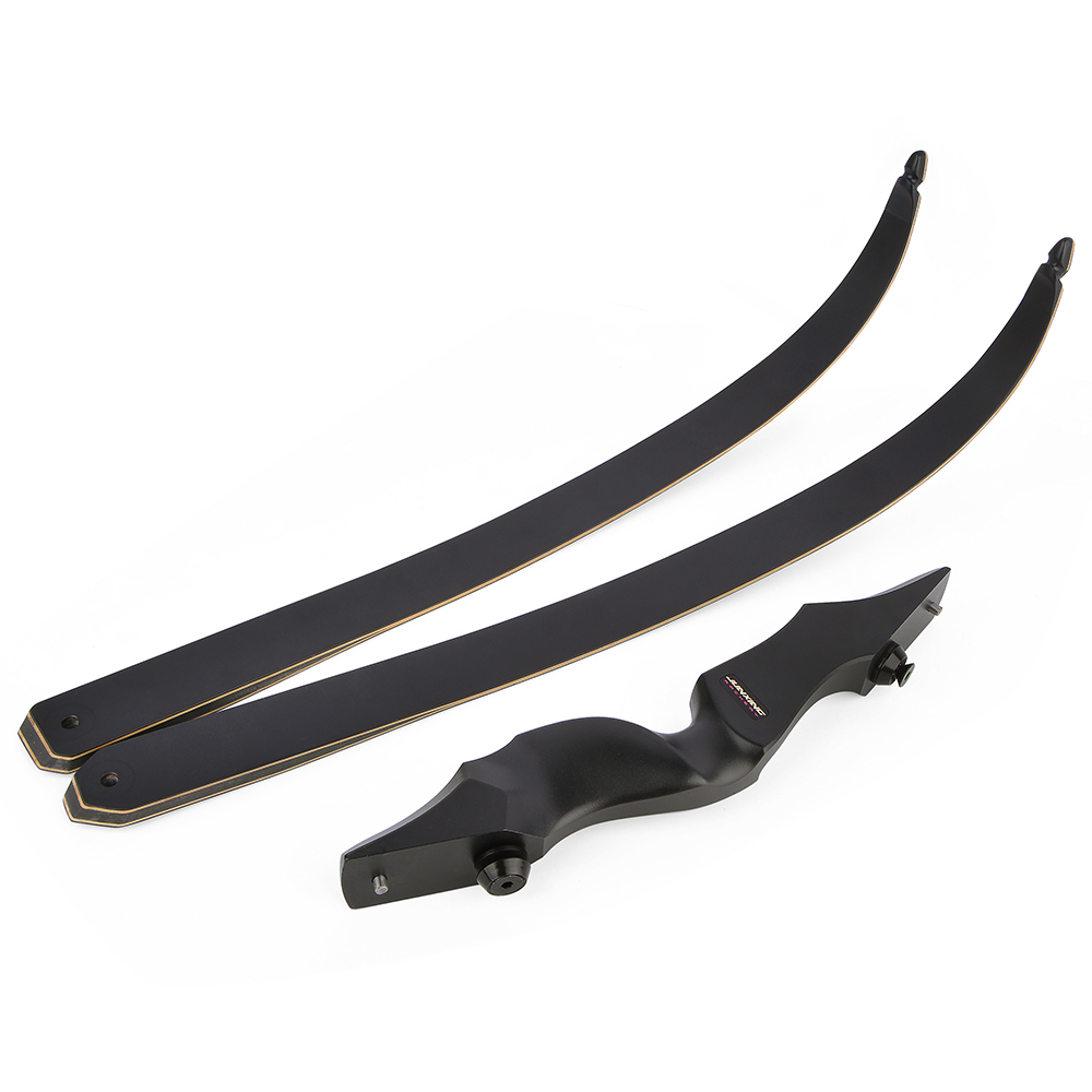 JUNXING F171A 60" Takedown Recurve Bow – 25-65lbs Draw Weight, Magnesium Alloy Riser