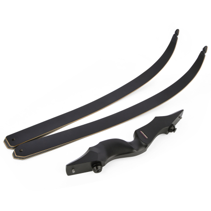 JUNXING F171A 60" Takedown Recurve Bow – 25-65lbs Draw Weight, Magnesium Alloy Riser