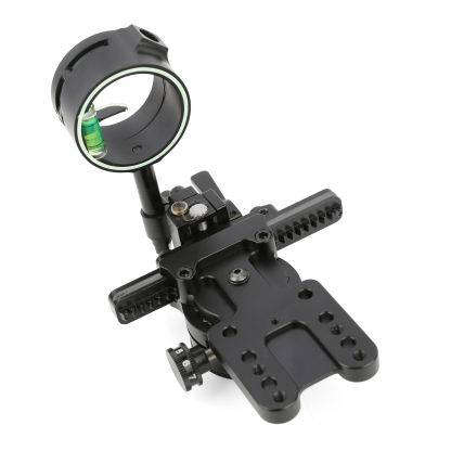 Fire Pig Single Pin Sight 0.019" Fiber Optic for Compound Bows