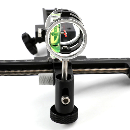 TP8510 Compound Bow Sight - Adjustable, CNC Machined, with Micro-Adjustable Fiber Optic